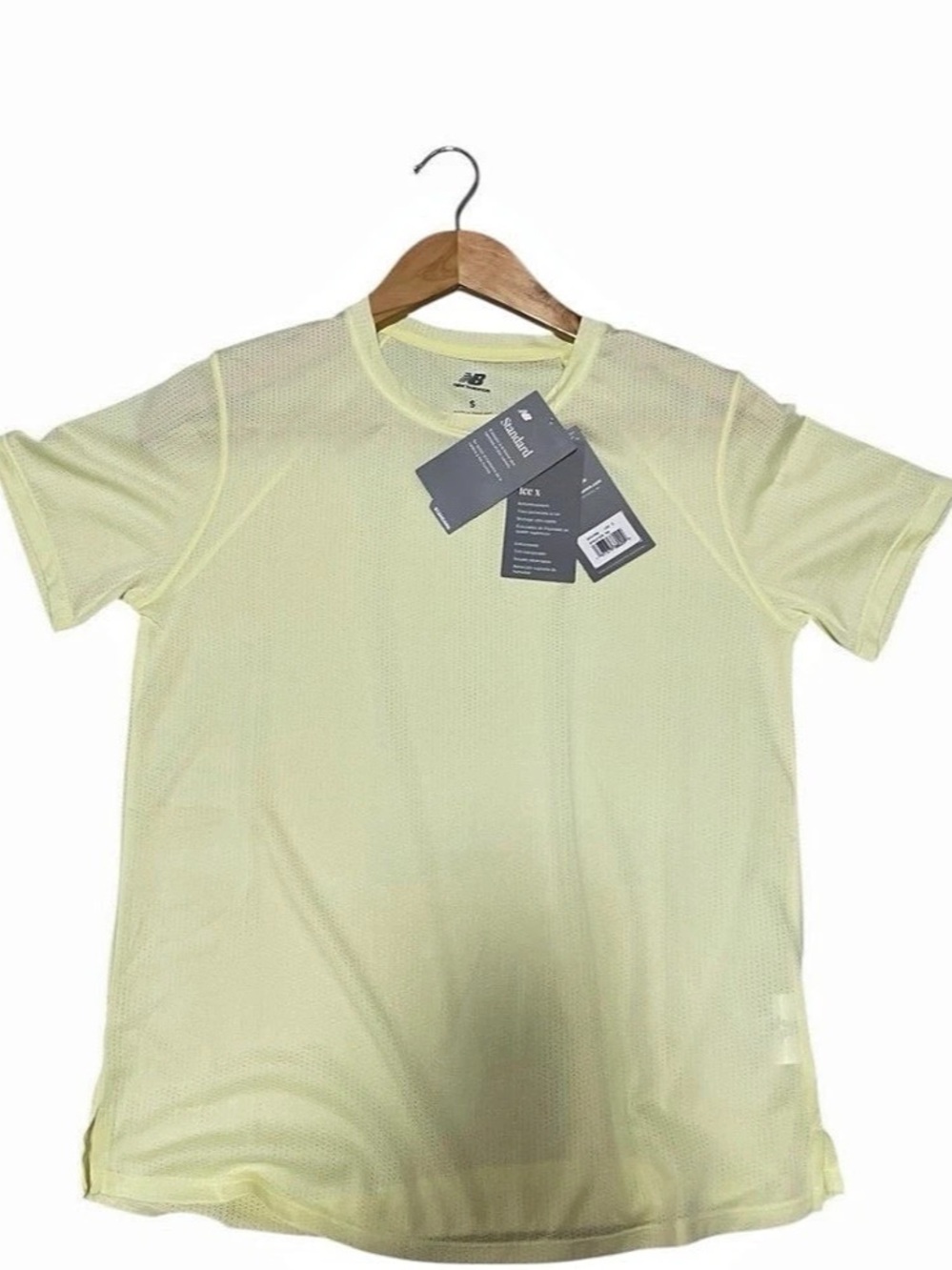 New Balance Impact Run Short Sleeve Athletic Top Green